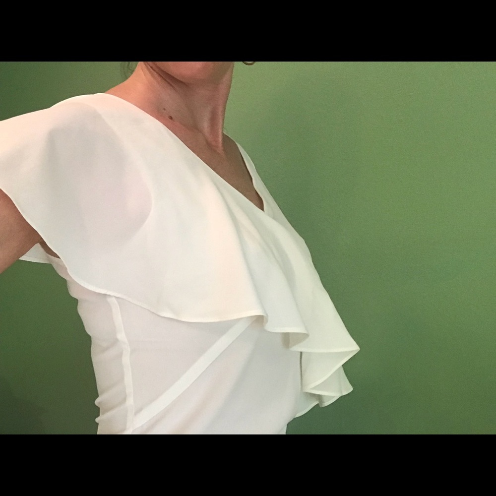 Unique Asymmetrical Banana Republic Blouse